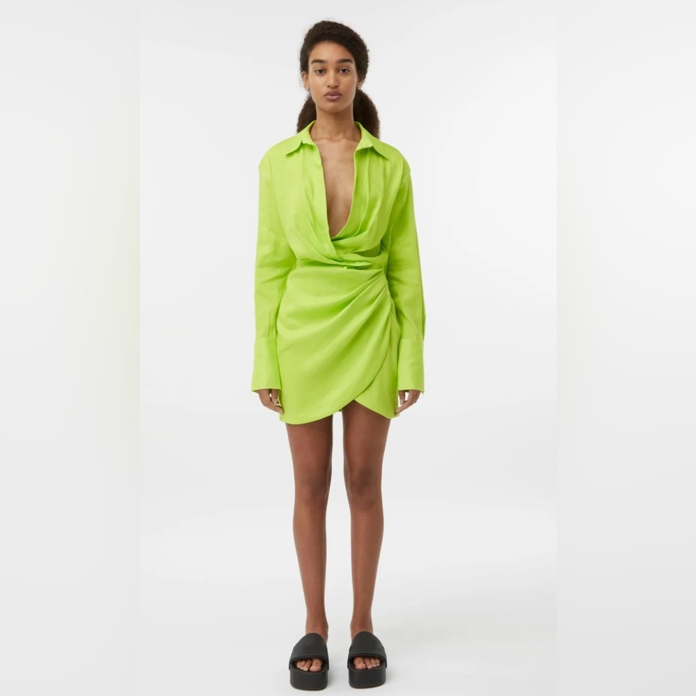 Luxxel Medium Bright Green Dress